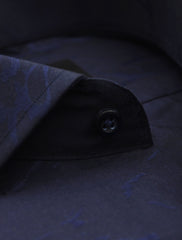 DARK NAVY FLORAL SHIRT