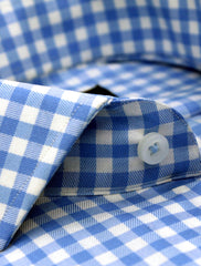 LIGHT BLUE CHECK SHIRT