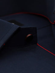 NAVY BLUE REGULAR COLLAR SHIRT
