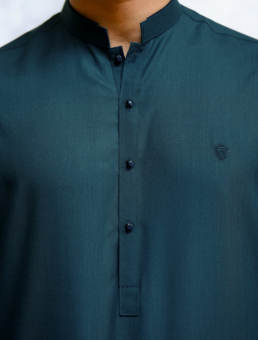 TEAL BLUE KAMEEZ SHALWAR