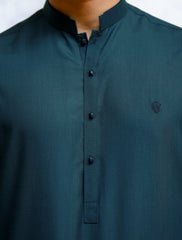 TEAL BLUE KAMEEZ SHALWAR