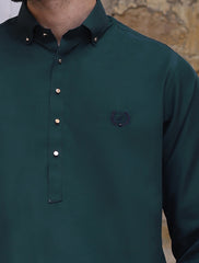 GREEN KAMEEZ SHALWAR