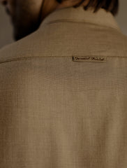 BEIGE TEXTURED KAMEEZ SHALWAR
