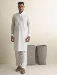 OFF-WHITE CLASSIC KAMEEZ SHALWAR-S