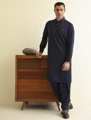 BLUE KAMEEZ SHALWAR-S