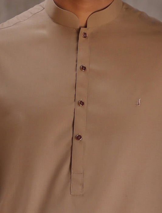 BEIGE KAMEEZ SHALWAR