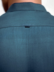 TEAL BLUE KAMEEZ SHALWAR
