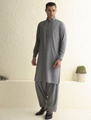 CHARCOAL KAMEEZ SHALWAR-S