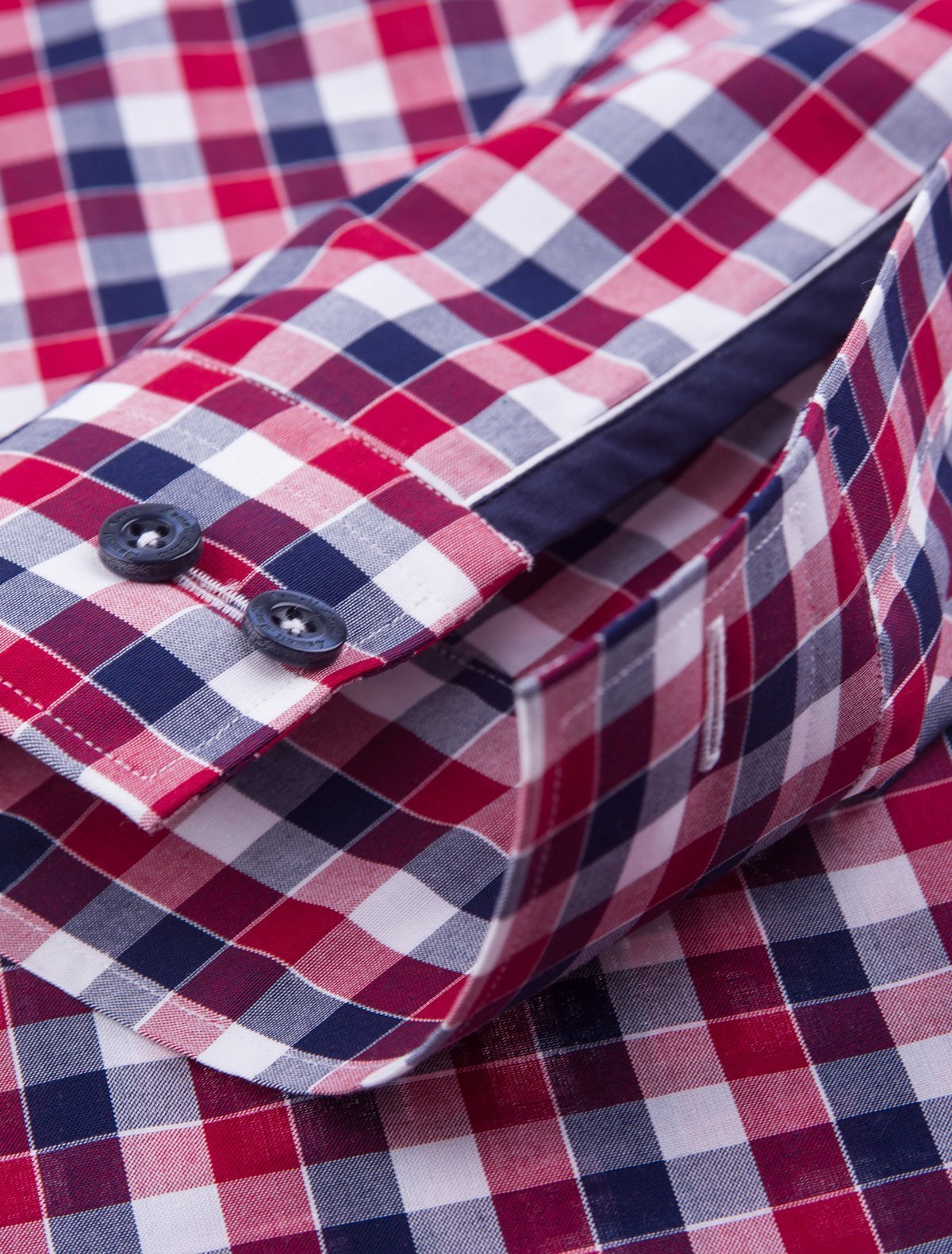BLUE AND RED CHECKERED SHIRT