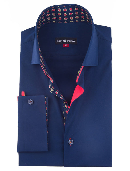 NAVY SPORTS SHIRT (CUF)