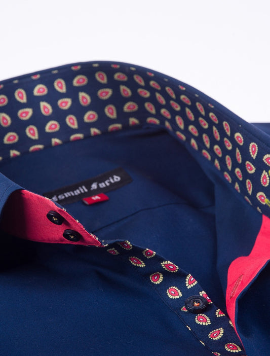 NAVY SPORTS SHIRT (CUF)