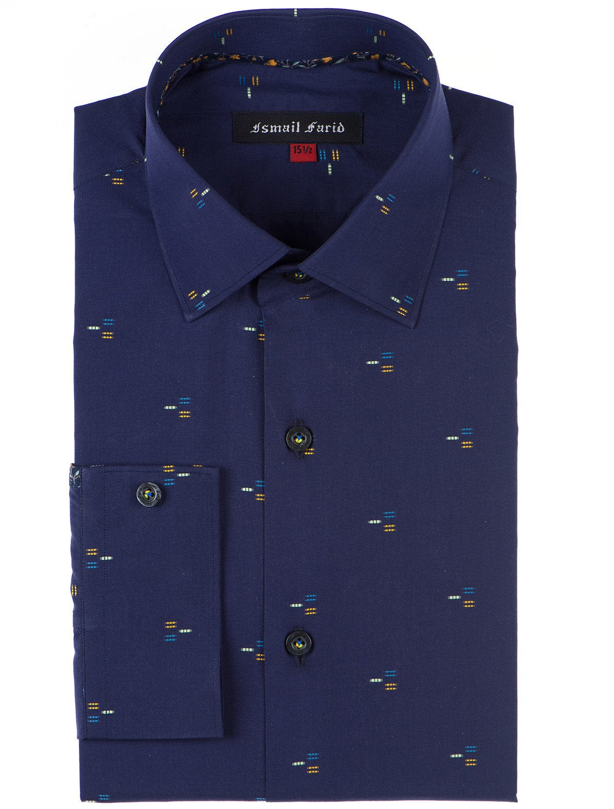 NAVY DOBBY SHIRT