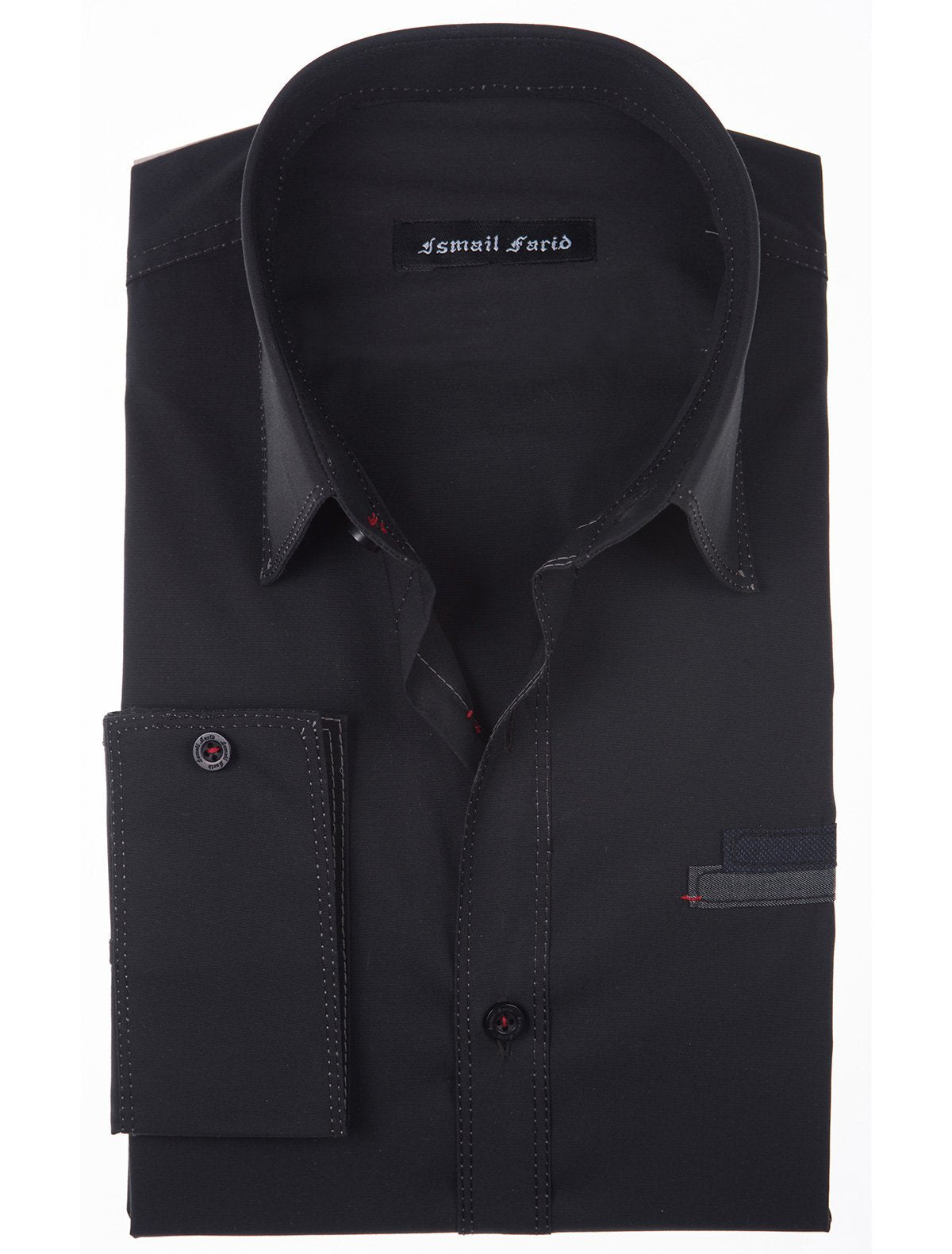 BLACK DESIGNED SHIRT