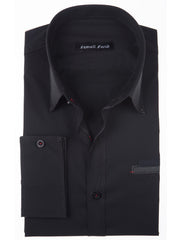 BLACK DESIGNED SHIRT
