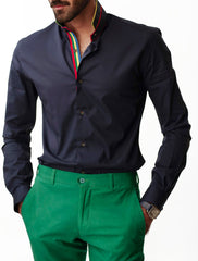 NAVY SPORT SHIRT