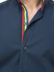 NAVY SPORT SHIRT