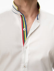 WHITE SPORT SHIRT