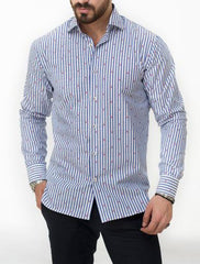 BLUE STRIPED SHIRT
