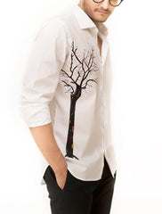WHITE TREE CRAFTED SHIRT
