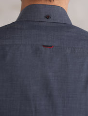 GRAY FRONT LOGO SHIRT