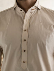 LIGHT BEIGE SHALWAR KAMEEZ