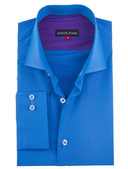 TWO TONE BLUE SHIRT