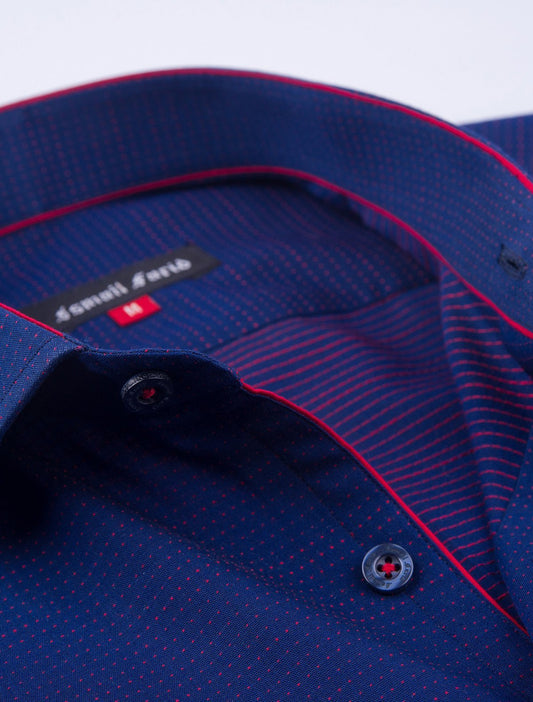 NAVY BLUE DRESS SHIRT