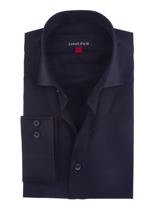 BLACK HARRING BONE SHIRT