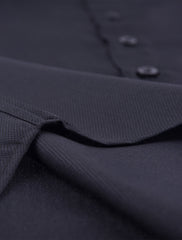 BLACK EGYPTIAN COTTON SHIRT