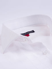 WHITE CHECKERED SHIRT