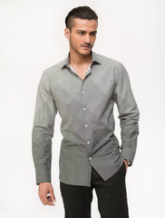 GEOMETRIC FADEOUT SHIRT