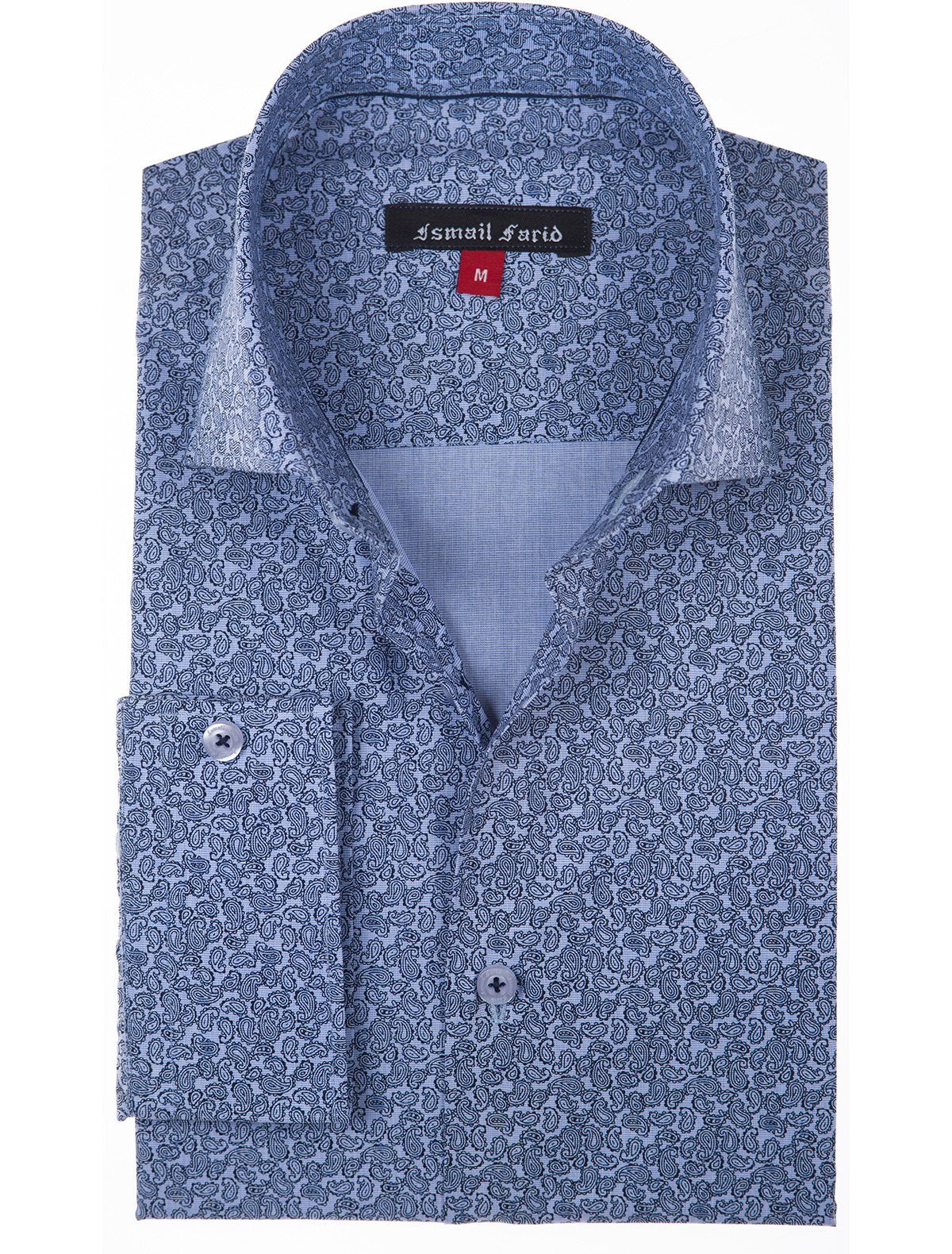 LIGHT BLUE FLORAL SHIRT