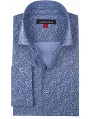 LIGHT BLUE FLORAL SHIRT