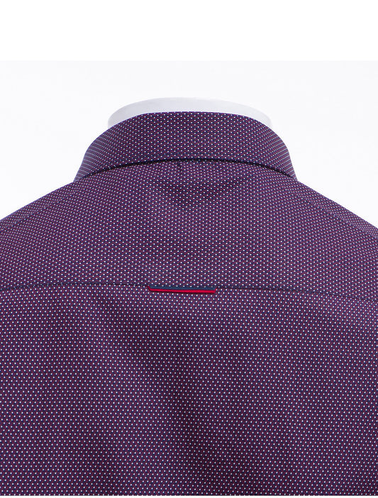 NAVY BLUE PRINT SHIRT