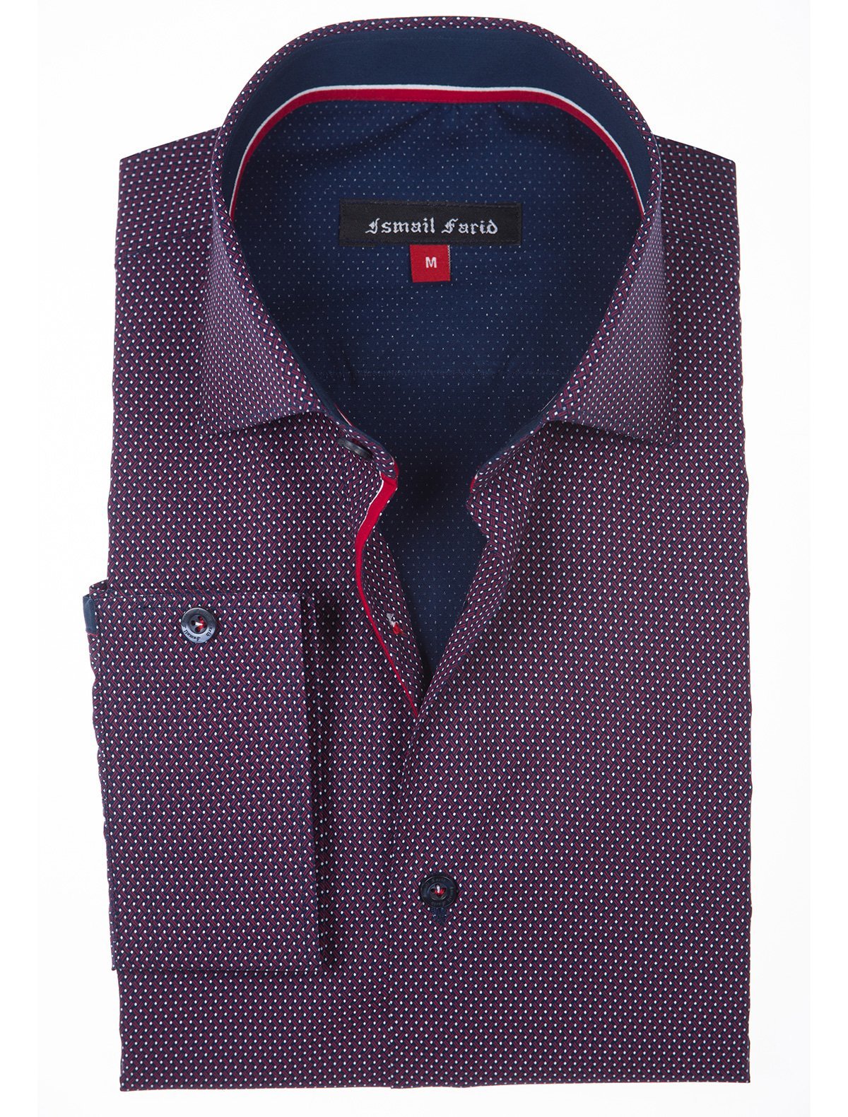 NAVY BLUE PRINT SHIRT