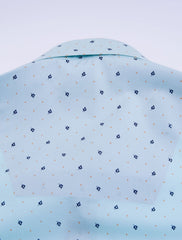 GREEN & PINK PRINTED SHIRT