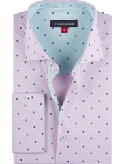 PINK & GREEN PRINTED SHIRT