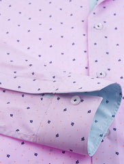 PINK & GREEN PRINTED SHIRT