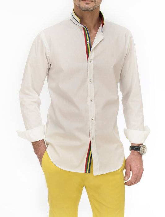 WHITE SPORT SHIRT