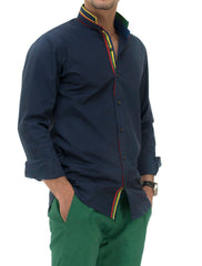 NAVY SPORT SHIRT