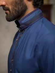 ROYAL BLUE KAMEEZ SHALWAR