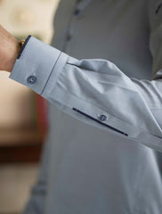BLUISH GREY KAMEEZ SHALWAR
