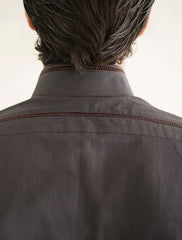 CHARCOAL GREY KAMEEZ SHALWAR