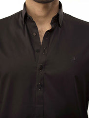 JET BLACK KAMEEZ SHALWAR