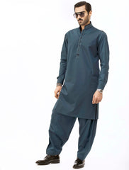 BLUSIH GREEN KAMEEZ SHALWAR