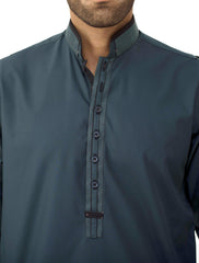 BLUSIH GREEN KAMEEZ SHALWAR