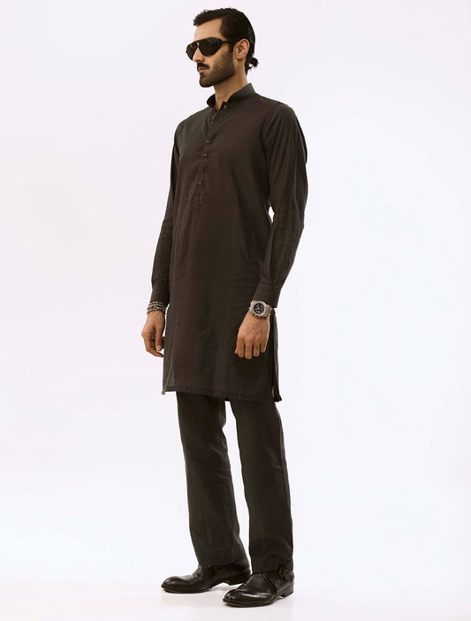 GREY BOHEMIAN KURTA PAJAMA