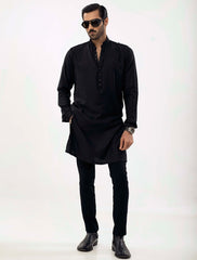 BLACK BOHO KAMEEZ SHALWAR