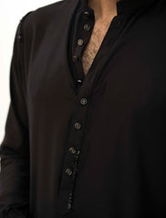 BLACK BOHO KAMEEZ SHALWAR