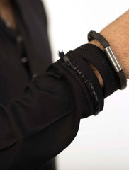 BLACK BOHO KAMEEZ SHALWAR